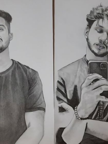 Graphite & Charcoal Portraits photo 17