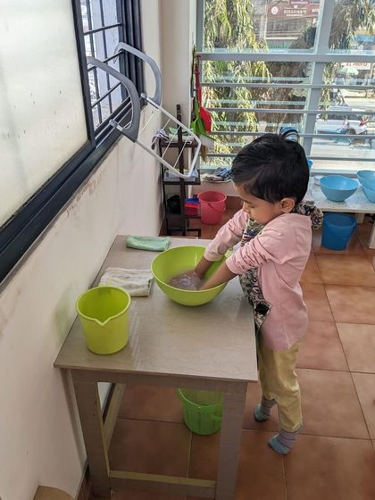Nivriti Montessori - Day Care Services Practical Life Skills for Independence photo 22