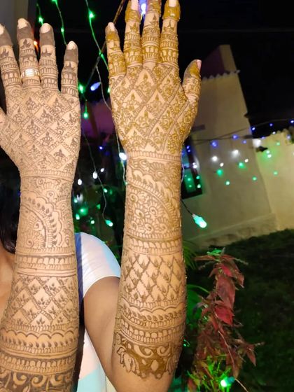 Chandu - Bridal Mehendi Intricate Bridal Designs photo 51