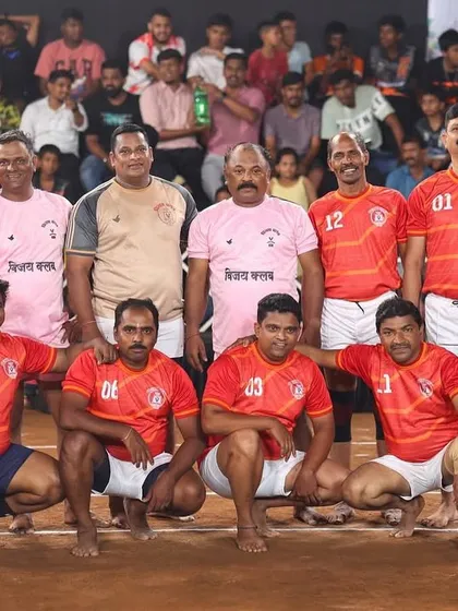 Age is just a number at Vijay Club. This is our veteran's team, for players aged 45 and above. They prove that the passion for Kabaddi never fades and continue to inspire our younger players with their energy and experience.
