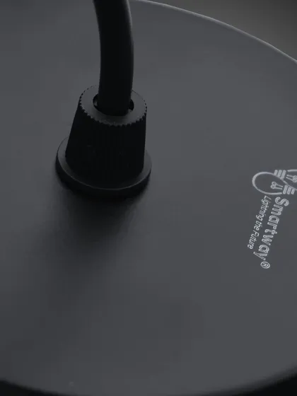 We pay attention to every detail. Even the ceiling plate of our pendants has a clean finish and our brand logo, ensuring quality from top to bottom.