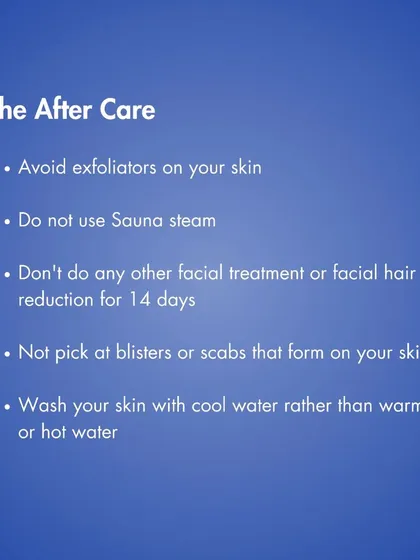 Aftercare for a chemical peel is crucial for achieving the best results and avoiding complications. This includes avoiding exfoliators and sun exposure, not picking at the skin, and using cool water to wash your face.