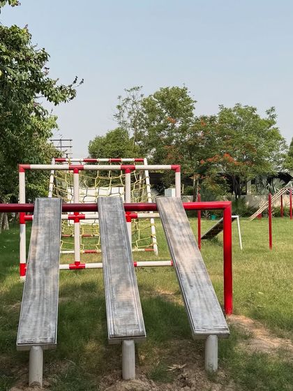 A look at our outdoor training area in Ambala. This is where you will test your physical limits and build the endurance of a soldier.