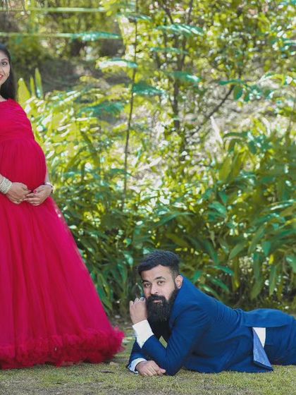 Pre Wedding Attire - Maternity Shoot Gown Rental Timeless Flowy Gowns photo 6