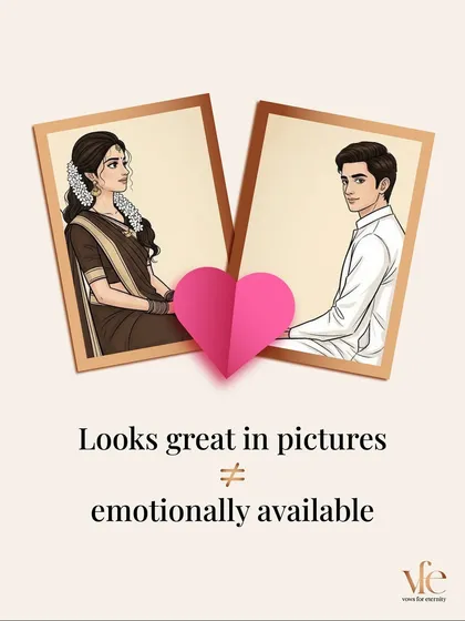 A person who looks great in pictures isn't always emotionally available. I teach you how to spot the difference and prioritize emotional intelligence in your search for a partner.