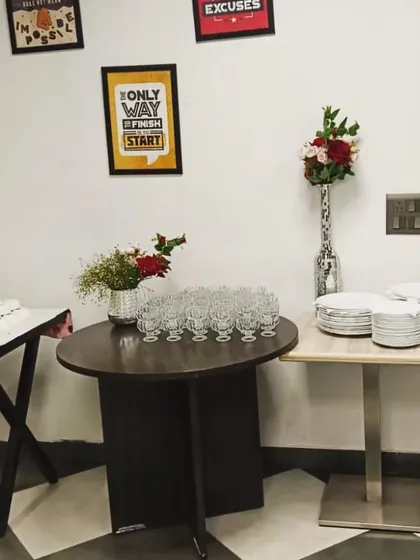 A showcase of my premium crockery, cutlery, and decor. I believe in providing a complete, high-quality service where every detail is taken care of.