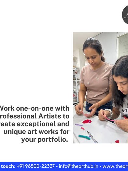 Personalized guidance is at the core of my teaching philosophy. I work closely with each student to develop their portfolio, ensuring their unique artistic voice shines through.