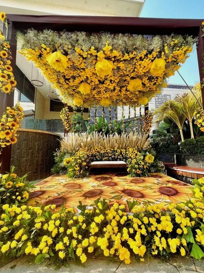 Nirvana Event and Decor - Wedding Planning & Thematic Decoration Vibrant Haldi & Mehendi Ceremonies photo 57