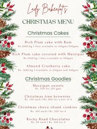 Seasonal & Festive Baked Goods