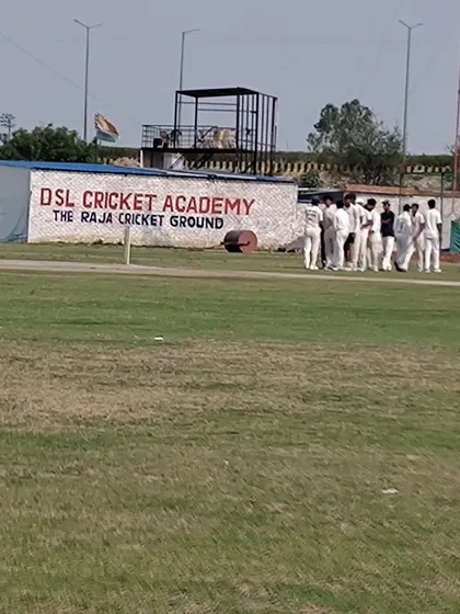Welcome to our home ground. This is where our players train, compete, and learn. The DSL Cricket Academy sign at The Raja Cricket Ground is a symbol of our commitment to providing a quality cricketing environment.