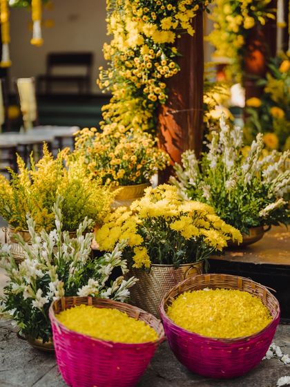 The Tales of Tradition - Wedding Planning & Design Sun-Kissed Haldi Ceremonies photo 17