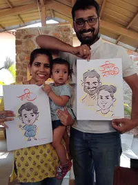 Live Caricature Entertainment for Events