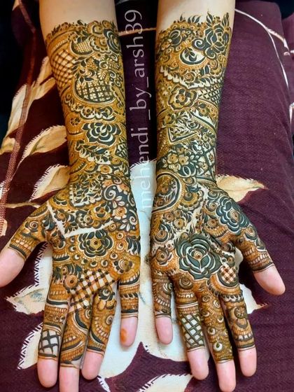 Henna by Arsh - Special Occasion Henna Additional Work photo 29