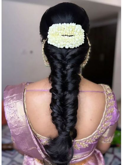 Laxmi Ramkrishna - Special Occasion Hairstyling Traditional South Indian Braids photo 41