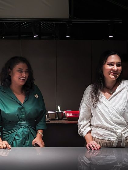 The talented chefs and collaborators behind our Indian Craft Chocolate Festival dinner. We love bringing creative minds together to produce unique dining experiences that tell a story.