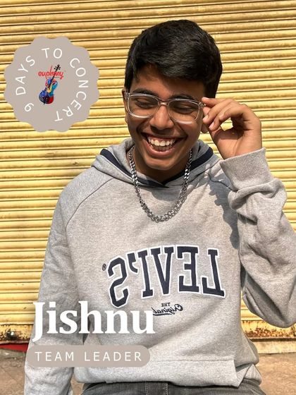 Meet Jishnu, a Grade 4 keyboardist and Grade 1 vocalist. As a Team Leader, his passion for learning shines through, always with a smile on his face.