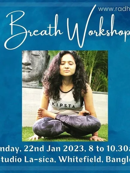 It's not just about dance. We also host wellness sessions like this Breath Workshop, designed to help you improve focus and reduce stress through simple, powerful breathing techniques. These workshops are open to everyone, regardless of fitness level.