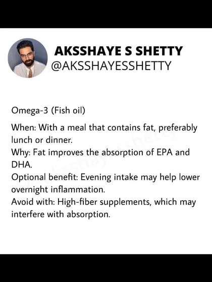 Timing matters for supplements. This guide explains the best time to take common vitamins and minerals like Omega-3, Vitamin B12, and Iron to maximize their absorption and effectiveness.