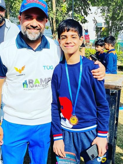 Another proud winner from our Junior Box Cricket League. These tournaments are a great platform for young talent to shine.