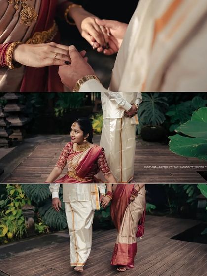 Bangalore Photographers - Pre-Wedding & Couple Photoshoots Timeless Traditions: Post-Wedding Portraits photo 5