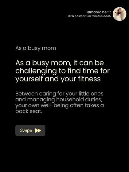 As a busy mom, it can be challenging to find time for your fitness. This post acknowledges that struggle and offers solutions.