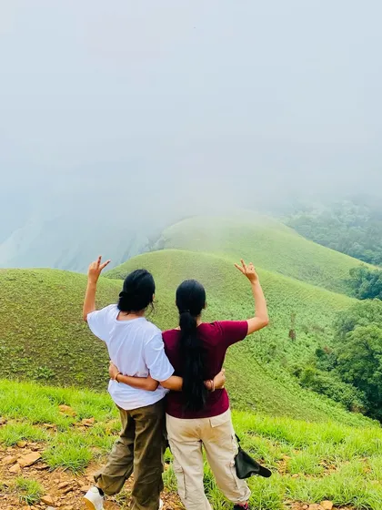 The first monsoon trek of the season to Netravati. The hills are turning a vibrant green, and the views are misty and magical.