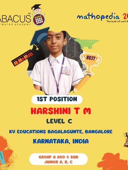 Abacus D Maths Academy - Educational Franchise & Teacher Training Mathopedia: Our Annual Competitions photo 32