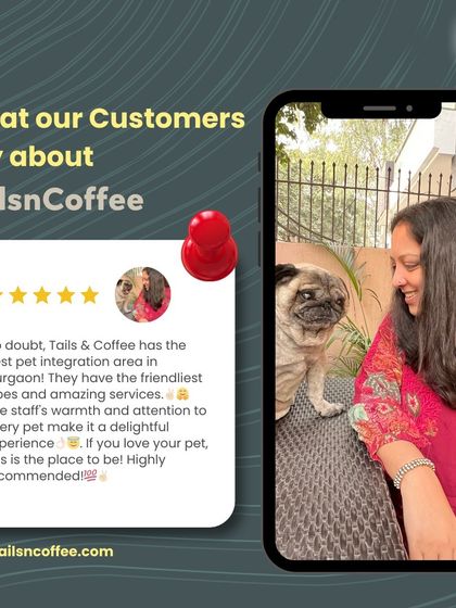 "The best pet integration area in Gurgaon!" This client review praises our friendly vibes and the staff's warmth and attention to every pet, recommending us as the place to be if you love your pet.