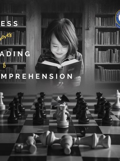 Chess improves reading and comprehension. The focus and analytical skills required to study a chessboard are similar to those needed to understand complex texts.