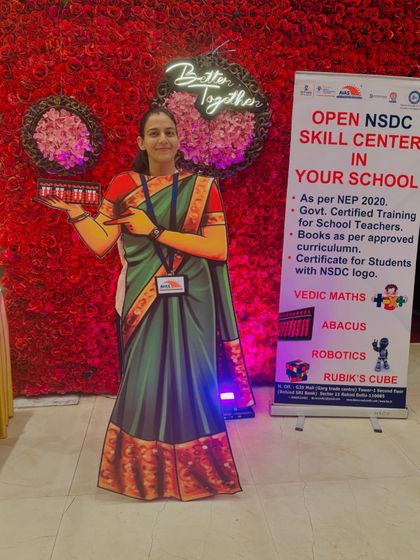 Our team member at the URJAA Global Educators Awards. We are always present at key industry events to connect and collaborate.