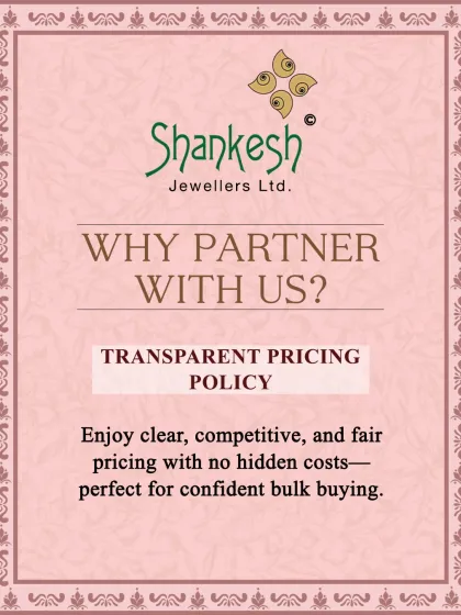 Our transparent pricing policy ensures you receive clear, competitive, and fair rates with no hidden costs. This allows for confident bulk buying and straightforward financial planning for your business.