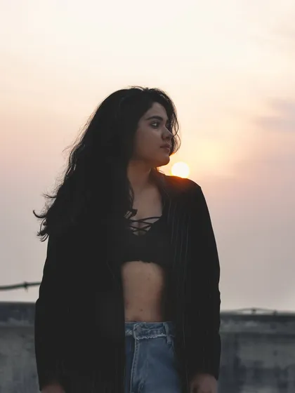 Another look from the "Tasveer" photoshoot, capturing the mood of the song.