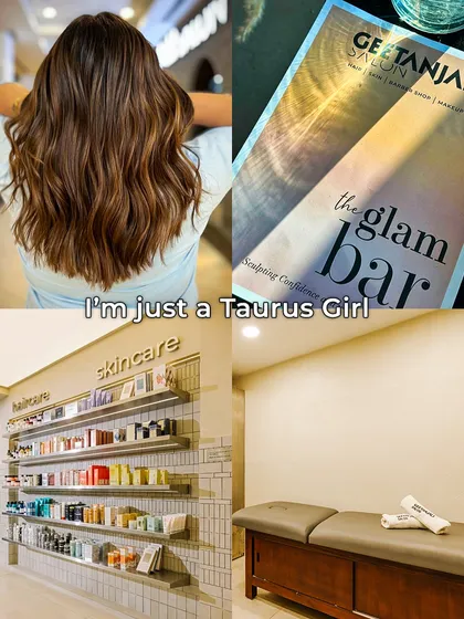 I'm just a Taurus Girl. A mood board for the grounded and luxury-loving Taurus, who enjoys a relaxing spa day and high-quality products.