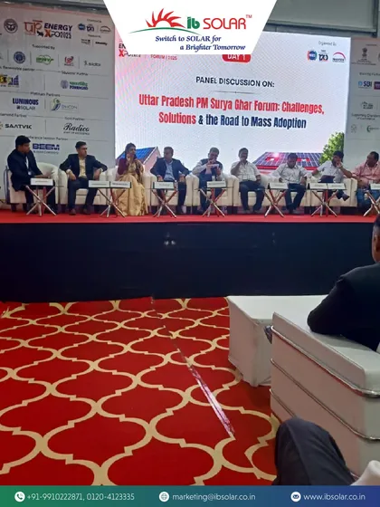 A view from the audience of the panel discussion at the UP Energy Expo. Our participation in such forums is crucial for driving policy and industry collaboration forward.