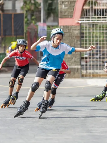 This is what it's all about. The focus, the determination, and the spirit of competition as our skaters push their limits during the 5th Open Mumbai Skating Championship.