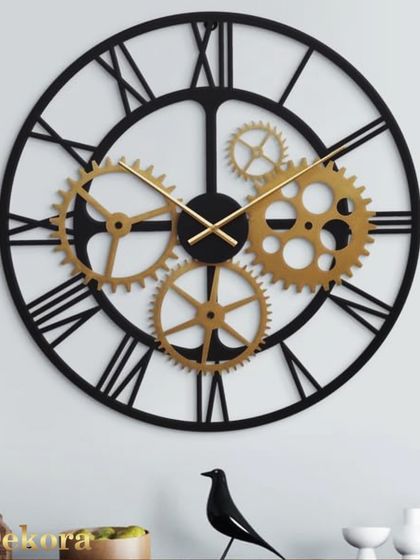 Dekora - Decorative Clocks Industrial Gear Clocks photo 4