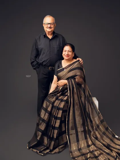 Love that lasts a lifetime. It was an honor to photograph this elegant couple, proving that beautiful portraits are for every age and every stage of life. Capturing their grace and connection was a truly special experience.