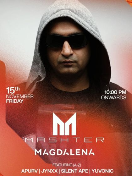 My individual artist poster for the Magdalena event. The Darkroom series at Soho always brings top-tier international talent.