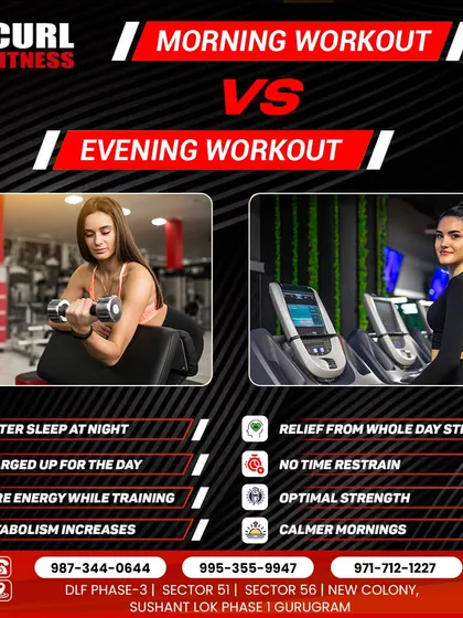Morning vs. Evening Workout. This guide compares the benefits of both, from better sleep with morning workouts to stress relief with evening sessions. There's no wrong answer, just what's right for you.