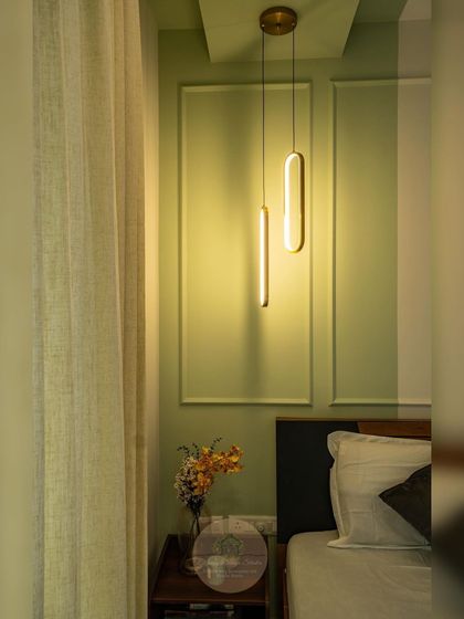 A collection of our bedroom designs, showcasing various styles from modern minimal to ethnic traditional. Each space is crafted to be a unique sanctuary, featuring custom furniture, layered lighting, and thoughtful details.