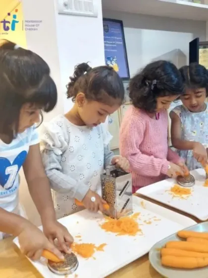 Smiti Montessori - Montessori Preschool Program Developing Independence with Practical Life Skills photo 5