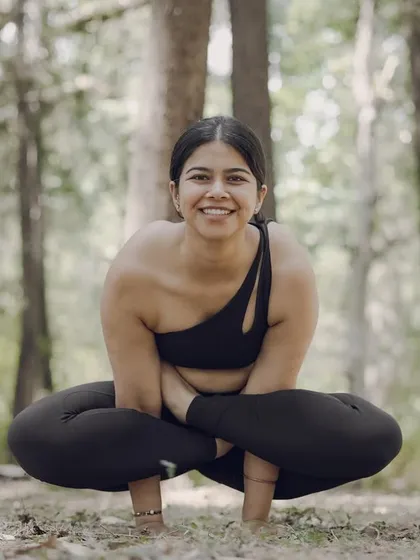 Kukkutasana was a struggle for a long time. This pose taught me that what seems impossible can become possible with consistent, patient effort.