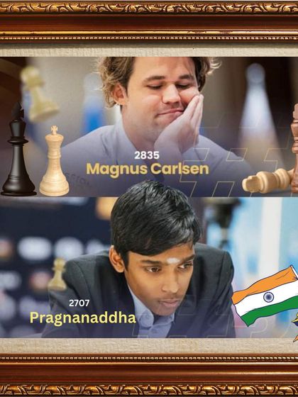 We celebrate the achievements of chess masters who inspire our students. Here, we extend our best wishes to Indian prodigy Praggnanandhaa for reaching the global chess championship final against Magnus Carlsen.