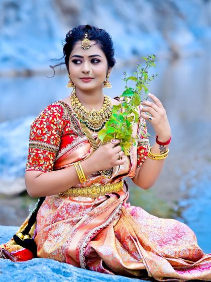 The Glamhouse - Ethnic Wear & Jewellery Rentals The Lehenga & Langa Voni Collection photo 19