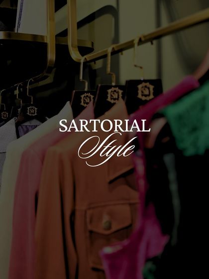 Sartorial style is about setting your own standard, not chasing trends. The curated collection in our studio reflects this philosophy of timeless, personal elegance.