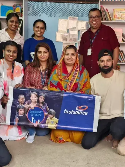 This is what a meaningful partnership looks like. We were thrilled to welcome the team from Firstsource Global to our Kings of Castle Library in Mumbai. Their hands-on help organizing books for our S.T.O.R.Y. System was invaluable, and their energy brought so much joy to the space.
