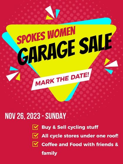 Mark your calendars. The Garage Sale is our annual celebration where you can buy and sell cycling gear, meet all the local cycle stores, and enjoy coffee and food with the community.