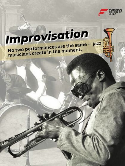 Improvisation is at the heart of jazz; no two performances are the same. Our curriculum encourages creativity and in-the-moment creation, a key skill for any aspiring jazz musician.