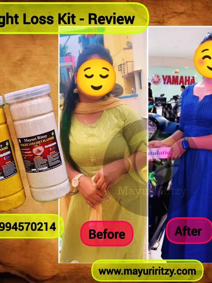 Before and after photos are the best way to see the change. This customer's journey is another example of how our weight loss kit can help you transform your health and body shape.