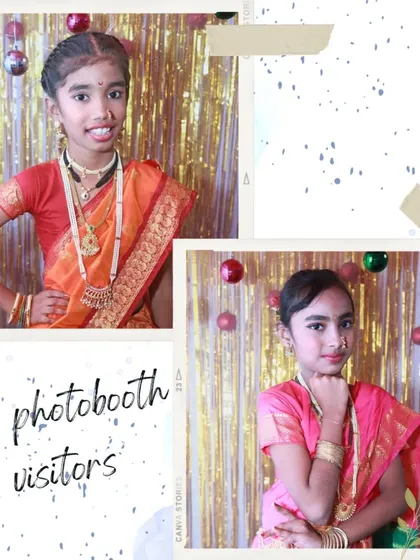 A collage from a live photobooth I set up at a school event. It was wonderful to meet so many different personalities and capture portraits of these children in their traditional attire.